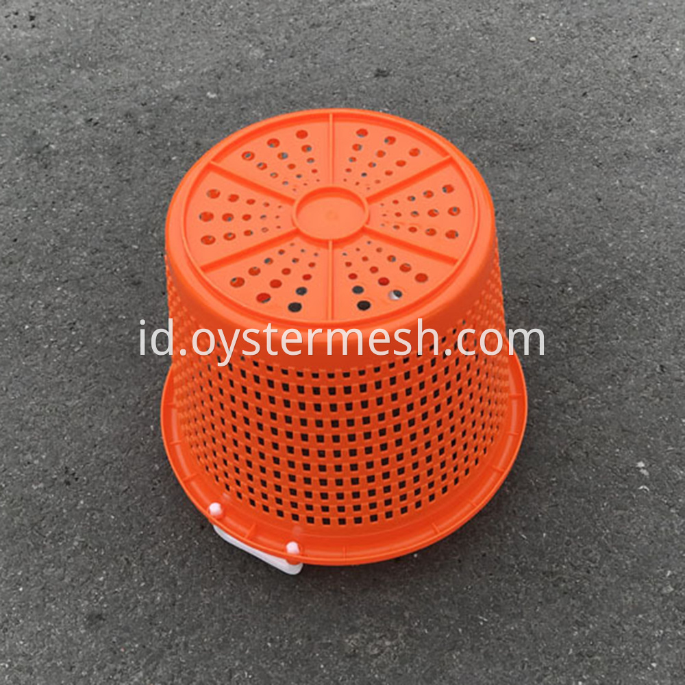 Round Plastic Bucket for Oyster Fish